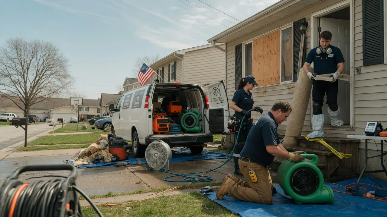Water Damage Restoration in Yoder, WY near me